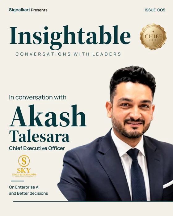 Insightable Chief Series issue 005, in conversation with Akash Talesara