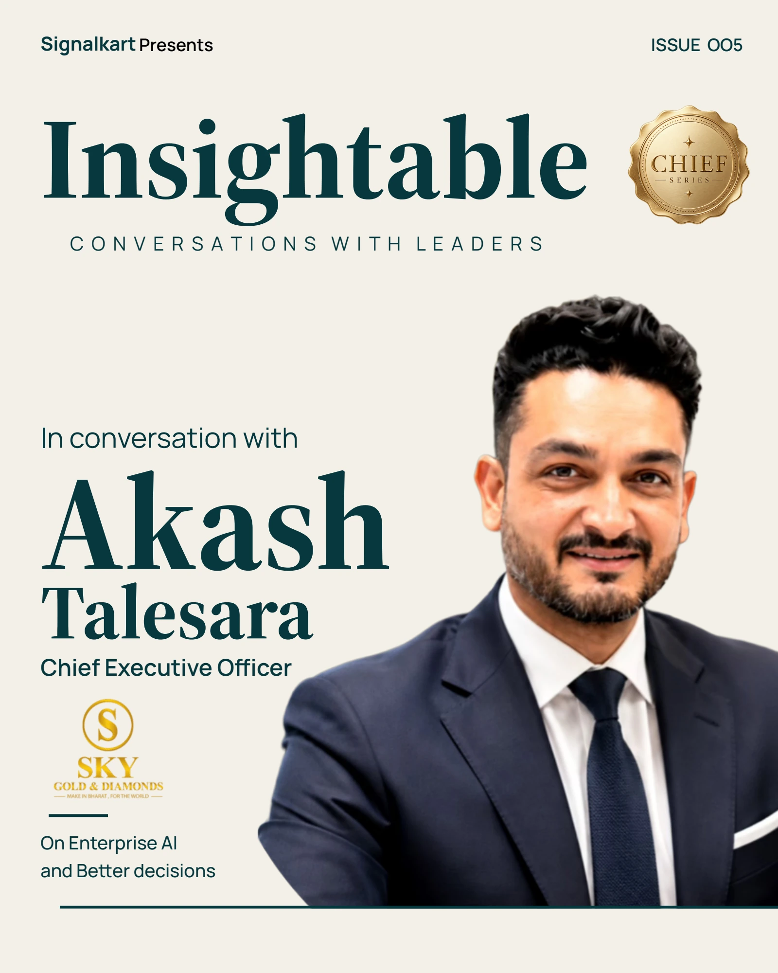 Akash Talesara — Insightable issue 005, page 1
