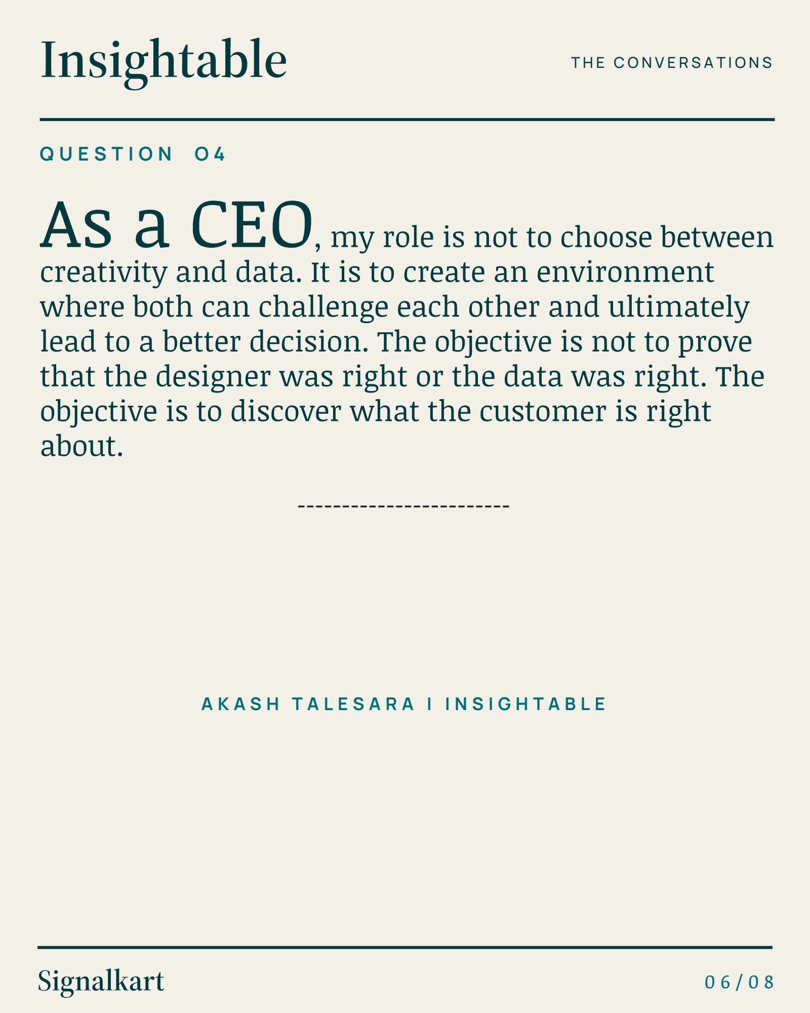 Akash Talesara — Insightable issue 005, page 6