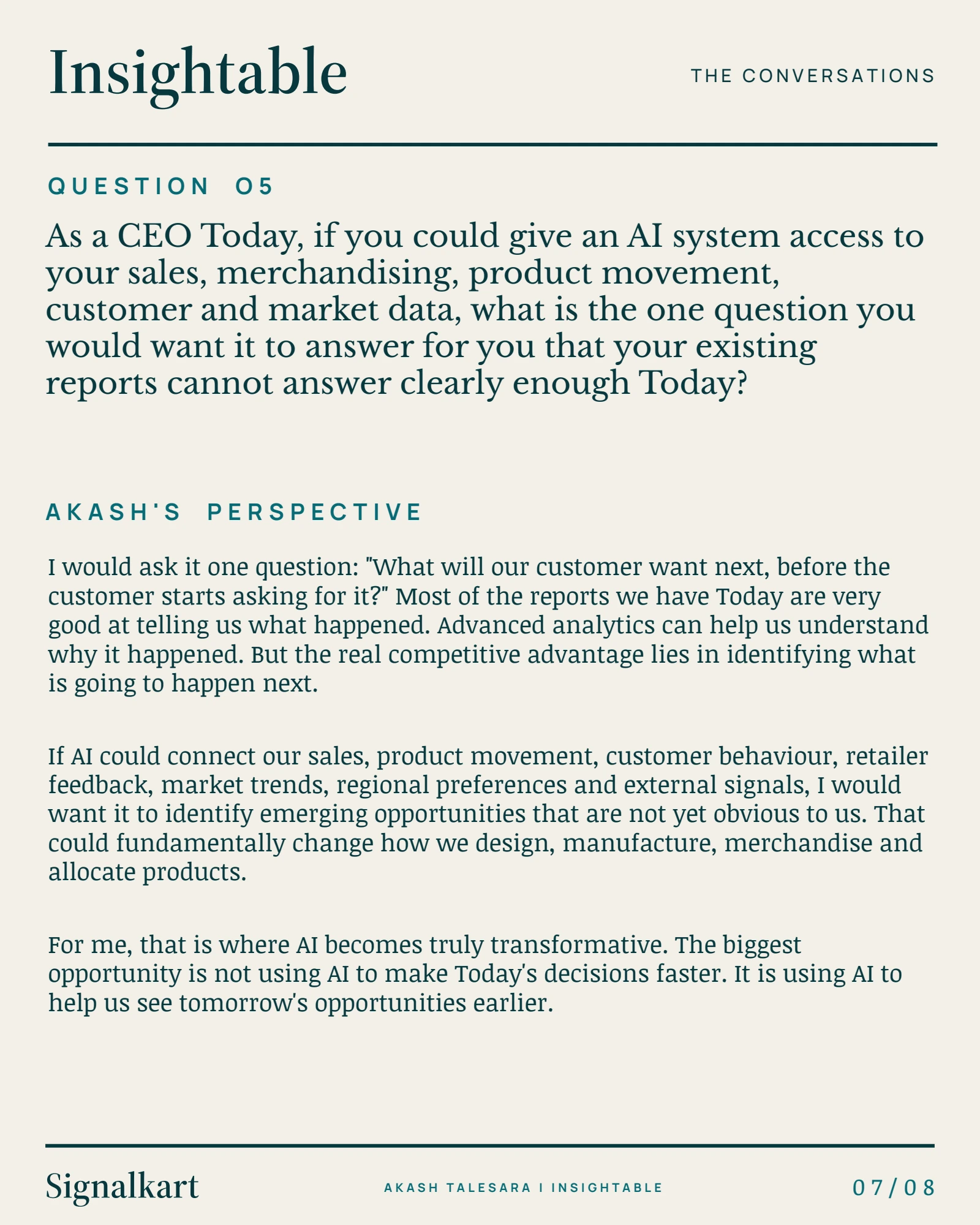 Akash Talesara — Insightable issue 005, page 7