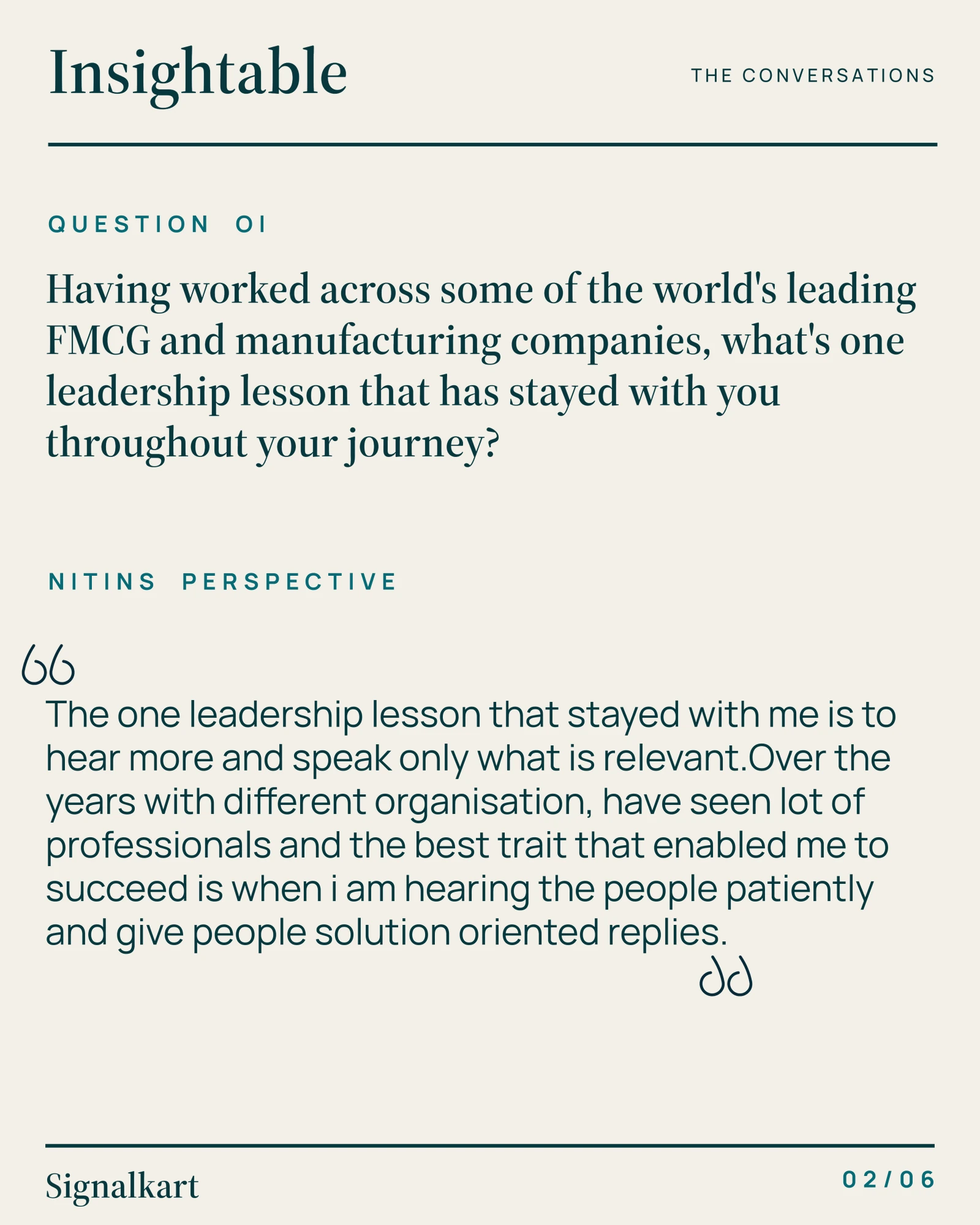 Nitin Sonker — Insightable issue 001, page 2