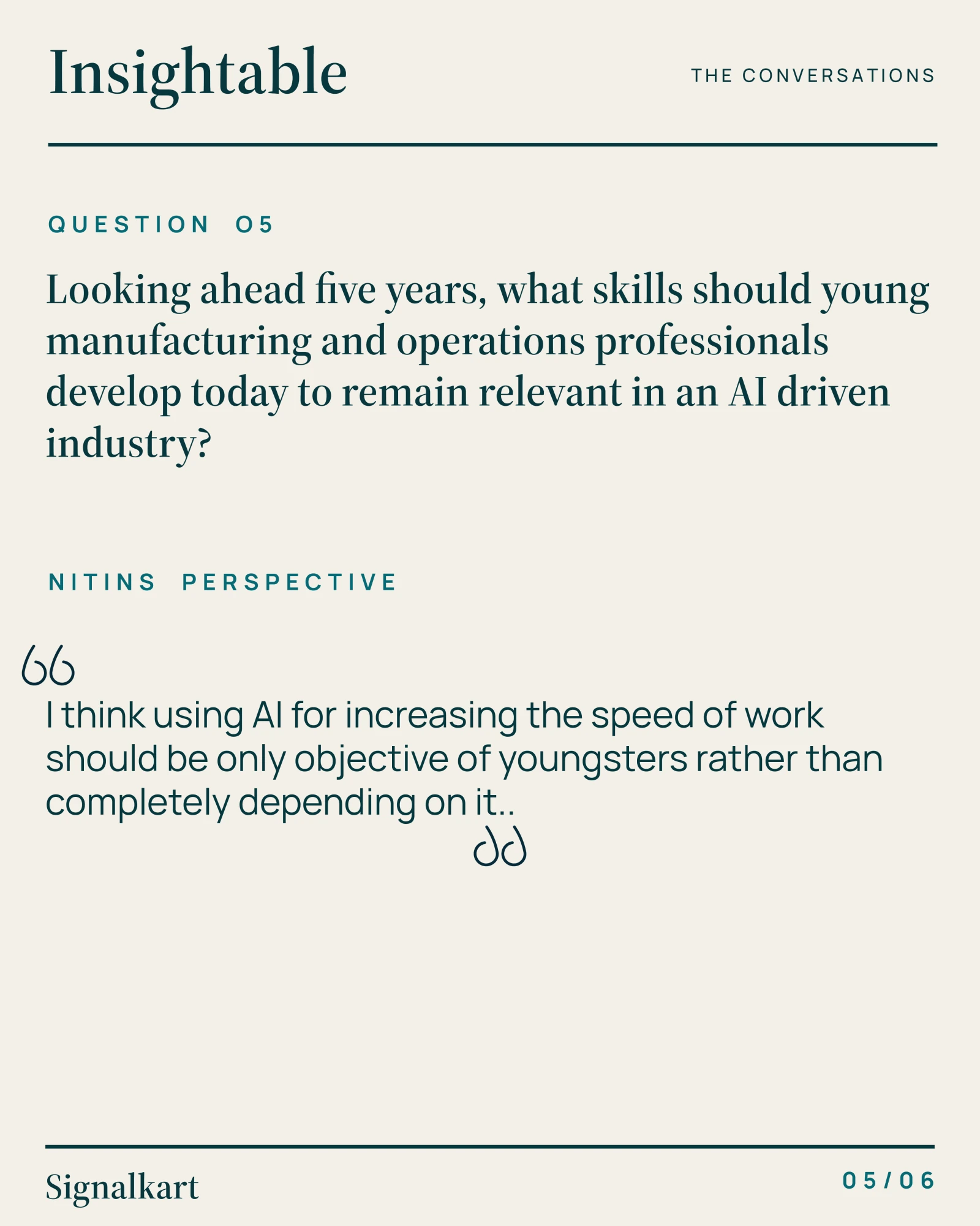 Nitin Sonker — Insightable issue 001, page 6