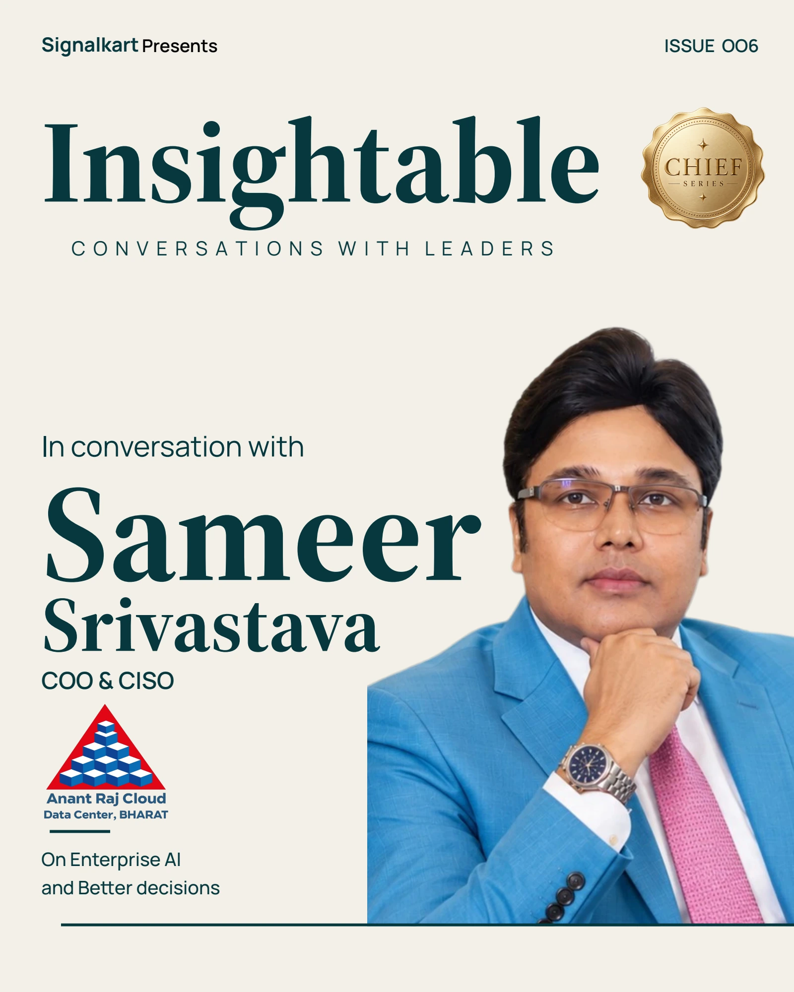 Sameer Srivastava — Insightable issue 006, page 1