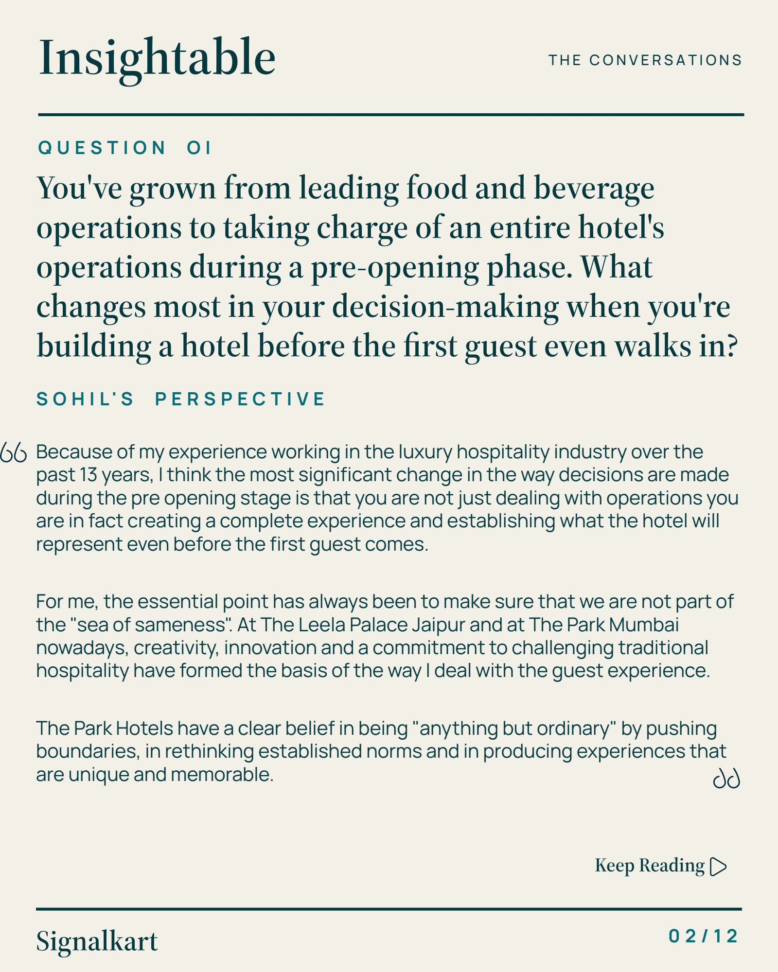 Sohil Bhargava — Insightable issue 003, page 2