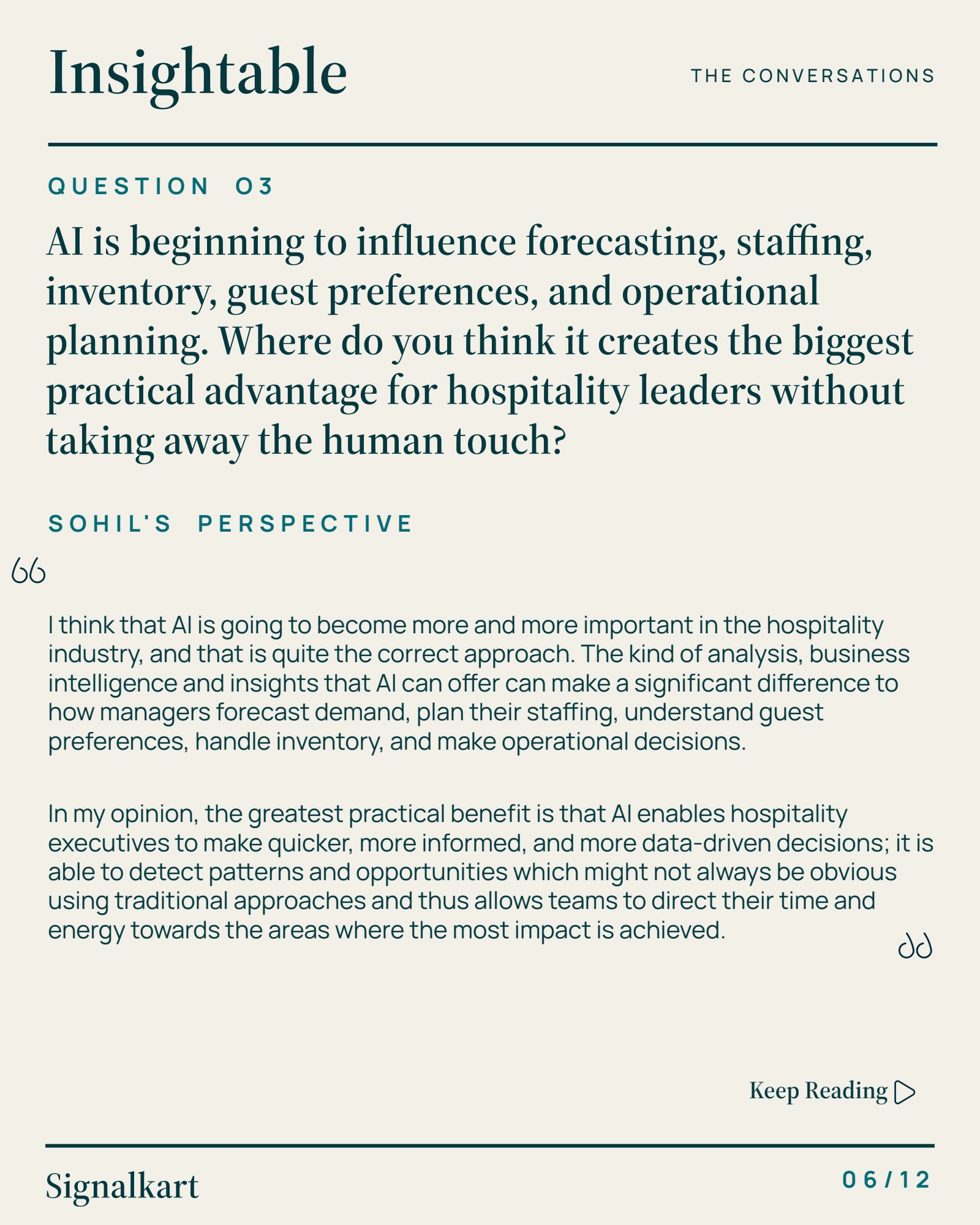 Sohil Bhargava — Insightable issue 003, page 6