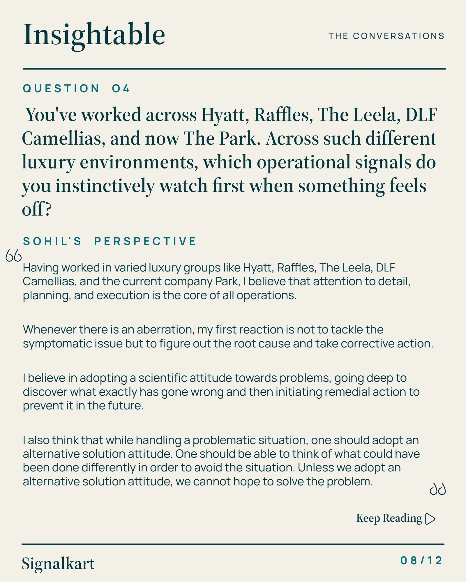 Sohil Bhargava — Insightable issue 003, page 8
