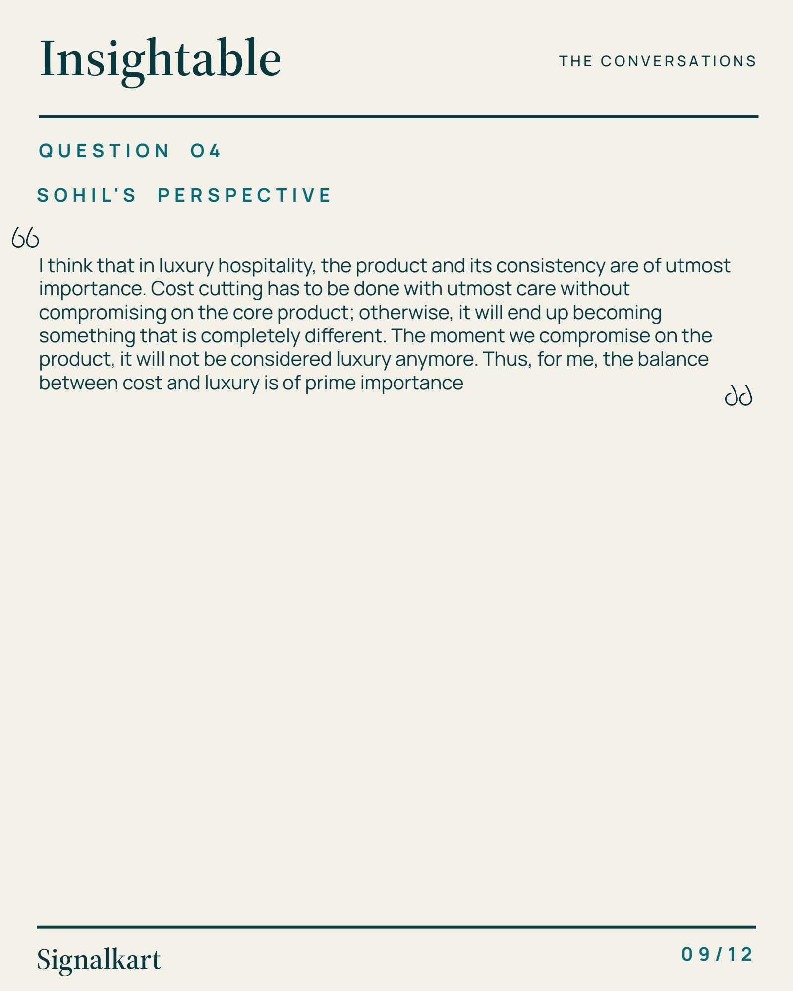 Sohil Bhargava — Insightable issue 003, page 9