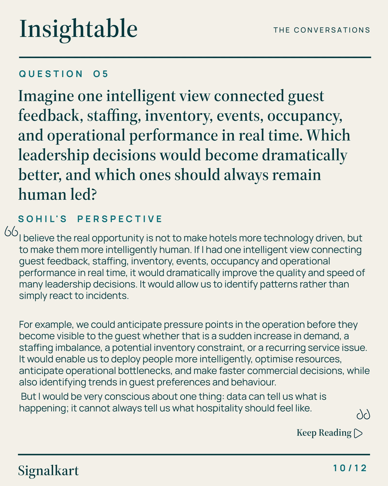 Sohil Bhargava — Insightable issue 003, page 10