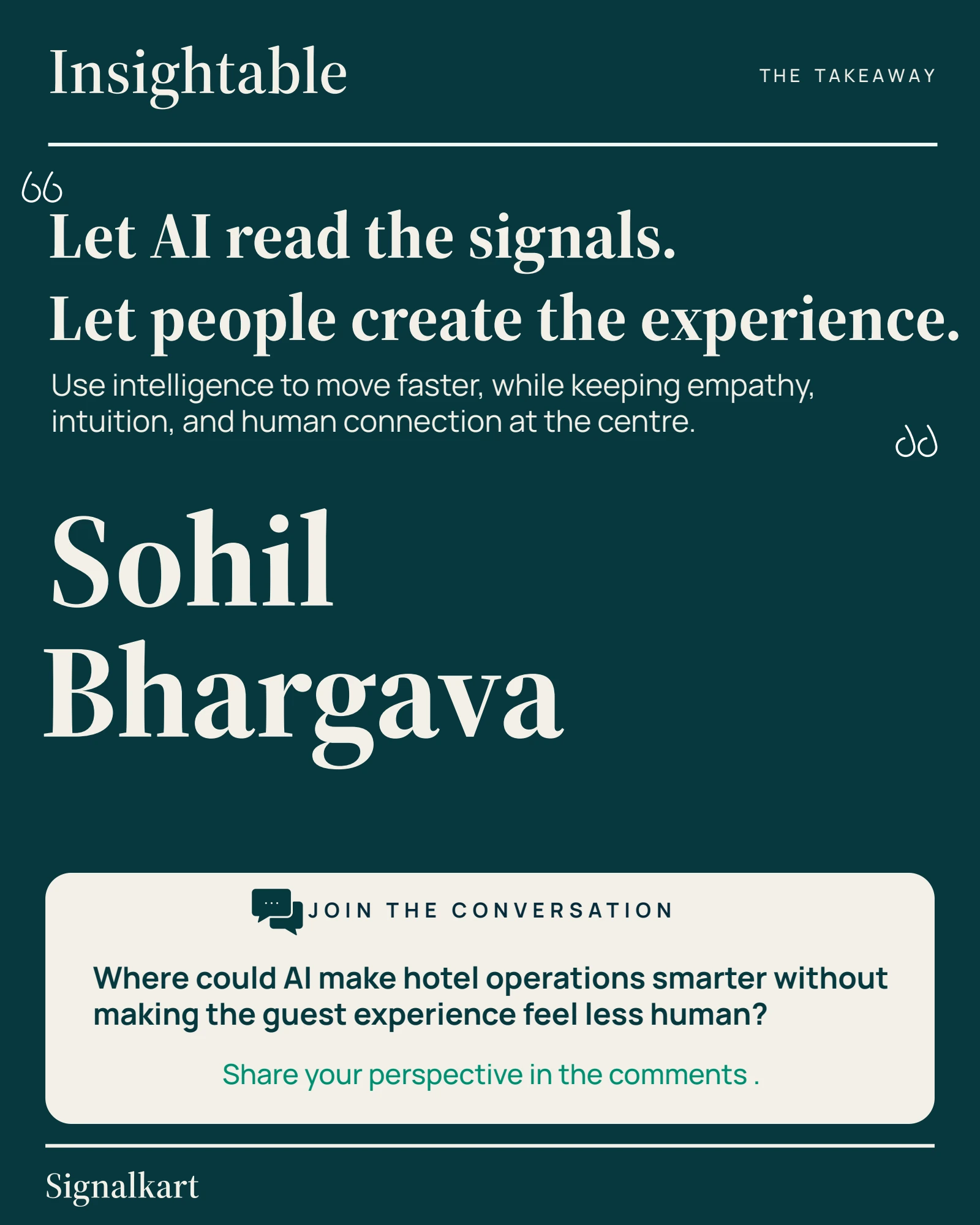 Sohil Bhargava — Insightable issue 003, page 12