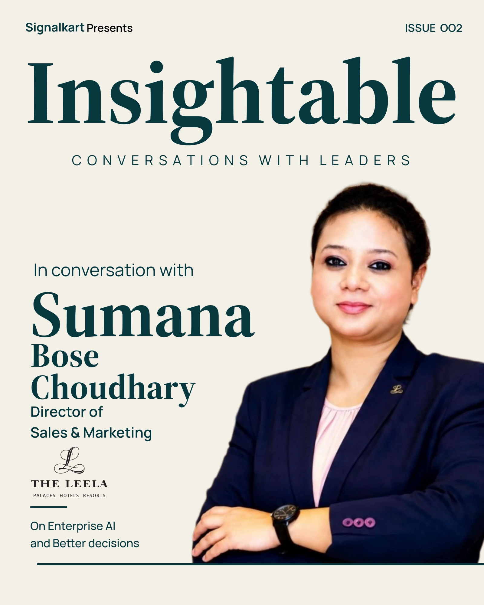 Sumana Bose Choudhary — Insightable issue 002, page 1