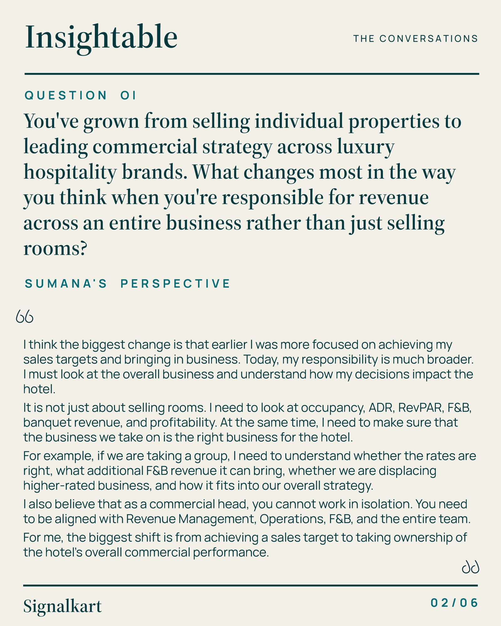 Sumana Bose Choudhary — Insightable issue 002, page 2
