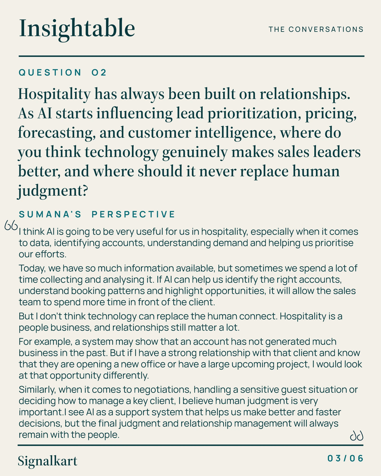 Sumana Bose Choudhary — Insightable issue 002, page 3