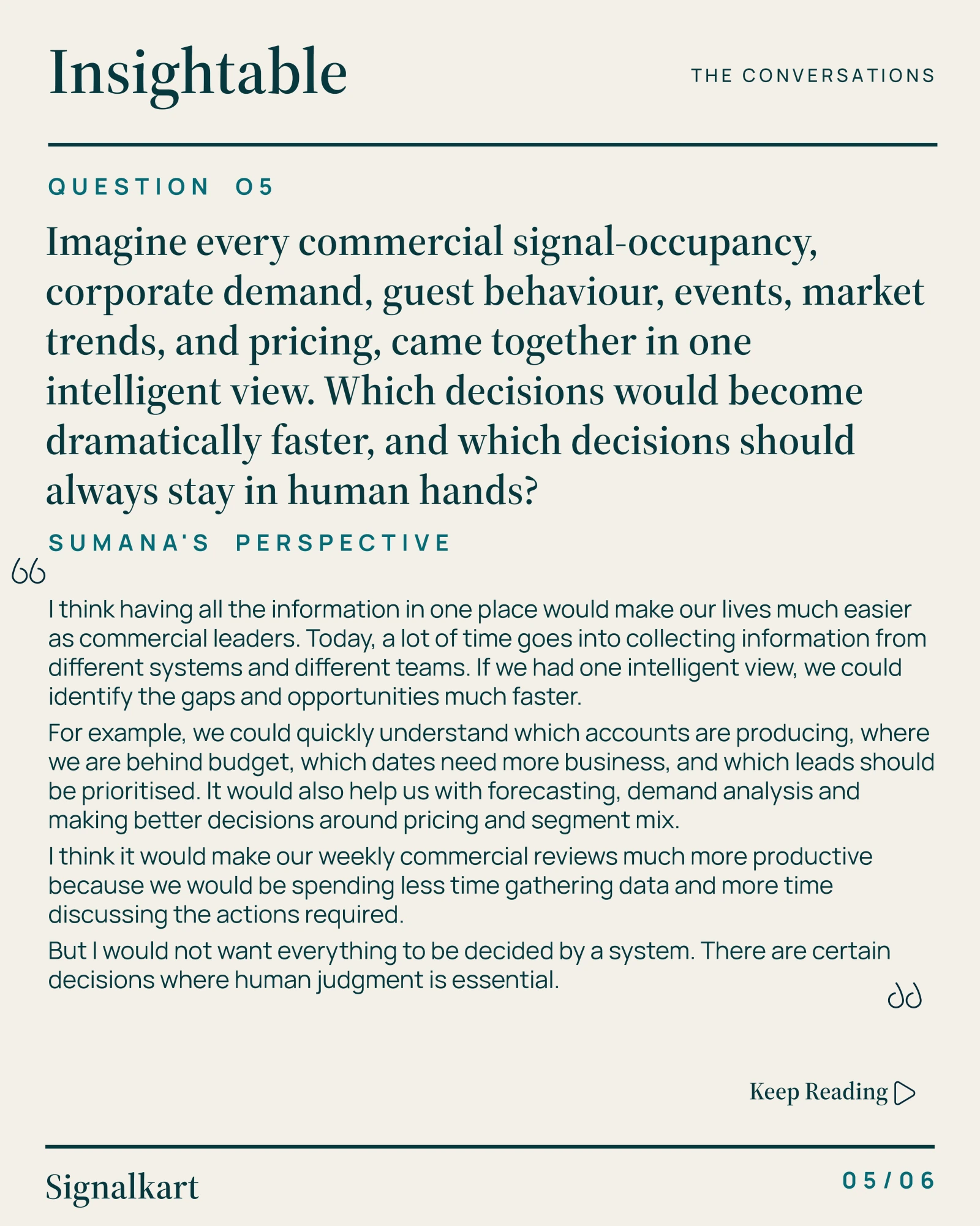 Sumana Bose Choudhary — Insightable issue 002, page 6